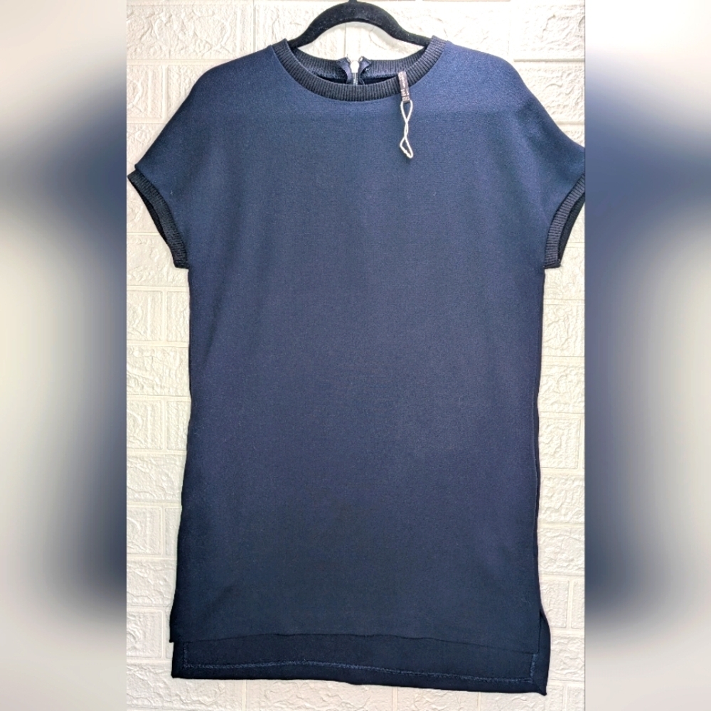 282-Nwot- Zara Navy Blue Women's Dress